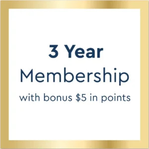 3 Year Membership Renew